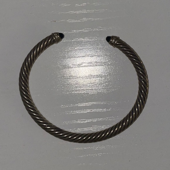 David Yurman Jewelry - David Yurman Cable Classic Collection® Bracelet with Black Onyx and Diamonds 4mm